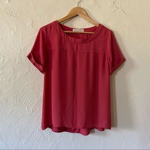 LOFT Short Sleeve Blouse